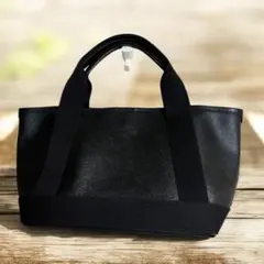 美品　TOPKAPI COULEUR トートバッグ　ミニトート　ブラック　レザー