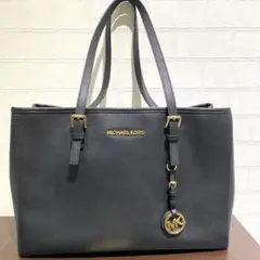 MICHAEL KORS マイケルコース レディース 黒 トートバッグ 鞄 AKのサムネイル