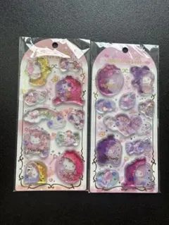 正規品 サンリオ ウォーターインシール キティ マイメロ 2種セット