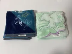 ドナルドダック　ティンカー・ベル タオルセット　ハンカチ
