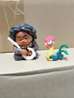 肩ズンFig.モアナと伝説の海 マウイ・ヘイヘイ　2体セット