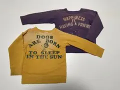 DENIM DUNGAREE PEANUTSスヌーピーモデル　2枚セット