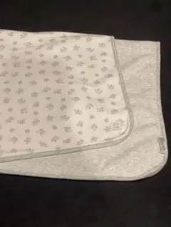 ラルフローレン くま柄おくるみ ブランケット グレー