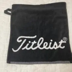 Titleist ブラックタオル フック付きのサムネイル
