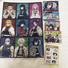鬼滅の刃 柱 クリアファイル カード シールセット