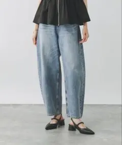 GLOBAL WORK GOODデニムカーブパンツ　M