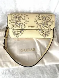 新品未使用】GUESS海外限定 イタリア購入 ビジュー ショルダーバッグ 