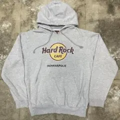 古着 00s Hard Rock CAFE ハードロックカフェスウェットパーカー