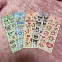 キティ マイメロ クロミ ポチャッコ シナモンサンリオ シール ボンボンドロップ