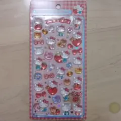 キティ ボンボンドロップシール　赤　正規品