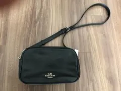 コーチ　ショルダーバッグ　黒