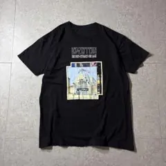 LED ZEPPELINレッドツェッペリン USプロモプリントTシャツ黒ブラックのサムネイル