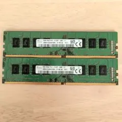 SK hynix DDR4-3200 8GB×2枚 計16GB - メルカリ