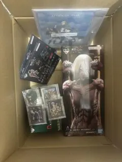 一番くじ 進撃の巨人～壁の外の世界～A賞　女型の巨人　C賞　D賞