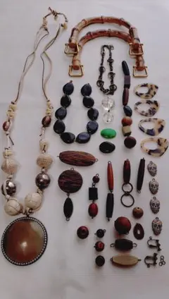 30点以上ハンドメイド アクセサリーパーツセット