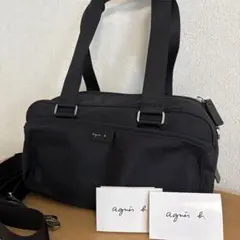 ✨新品✨ アニエスベー ナイロン 2way ショルダーバック ボストンバックのサムネイル