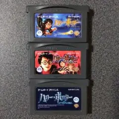【動作確認済】ハリー・ポッター3本セット ゲームボーイアドバンス
