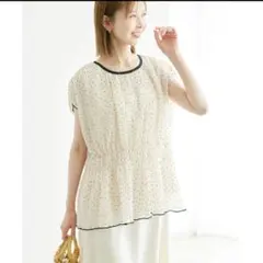 Rope Picnic　♡　シャーリングブラウス