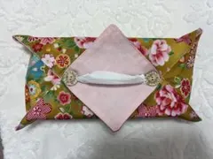 BOXティッシュケース 和柄