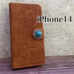 iPhone14　iPhoneケース　手帳型ケース　スマホケース　レザーケース