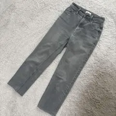 YANUK ハイウエストストレート ANNETTE MBK 21 日本製 デニム