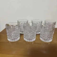 HOYA ホヤ クリスタル オールドグラス 6客 ロックグラス 希少品 - メルカリ