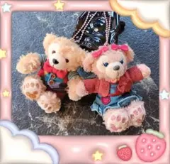 ダッフィー&シェリーメイ ぬいぐるみストラップ スウィート・ダッフィー 2016