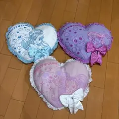 ふたりはプリキュアマックスハート　スーパーDXハート型クッション　セット