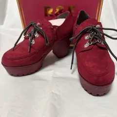 R&E 厚底 アールアンドイー ブーツ LLサイズ