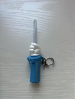ディズニー ミッキー ライトスティクキーホルダー ブルー
