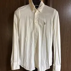 polo 白シャツ100%コットンSのサムネイル