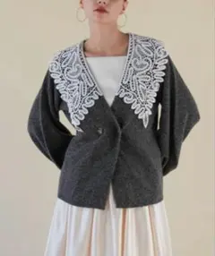 2026年最新】acka lace collar knit cardiganの人気アイテム - メルカリ