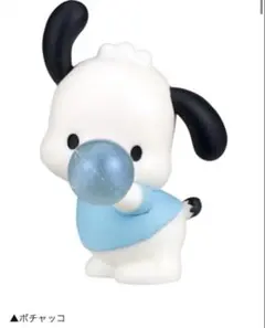 【サンリオキャラクターズ　きらっととんでいけしゃぼん玉】ポチャッコ　フィギュア