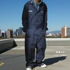 RED KAP 米海軍 U.S.NAVY つなぎ 44R XL本物 ユニフォーム