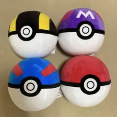 ポケットモンスター モンスターボール めちゃもふぐっとぬいぐるみ 全4種 コンプ