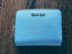 Calvin Klein 二つ折り財布 ライトブルーのサムネイル