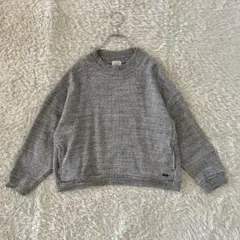 F.O.KIDS 長袖ニット ポケットあり グレー キッズ