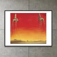 額装品/Composition/サルバドール ダリ/ポスター/アート/インテリア