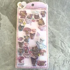 【正規品】うるちゅるポップシール　日焼けキティ