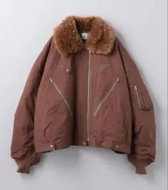 6 ROKU コットンナイロン パディング ジャケット