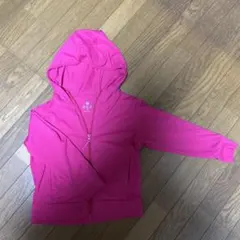 ユニクロ AIRismパーカー 110cm ビビットピンク