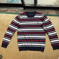 BLACK LABEL ストライプセーター