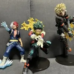 僕のヒーローアカデミア MAXIMATIC 緑谷出久爆豪勝己 轟焦凍 3種セット