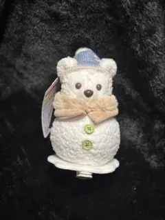 くっつきぬいぐるみ 雪だるま ダッフィーシークレット オブスノーウィーデイ