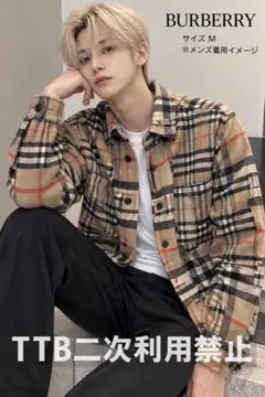 最終値下げ】BURBERRY パッチワークチェック ウールオーバーシャツ