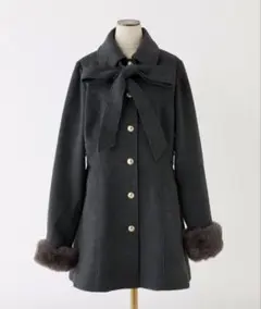 【m様専用】 リボンミドルコート