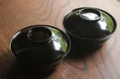 上質黒漆に極上松葉詰沈金の映えるお椀点（検輪島塗懐石椀蒔絵椀沈金椀 上質黒漆に極上松葉詰沈金の映えるお椀点（検輪島塗懐石椀