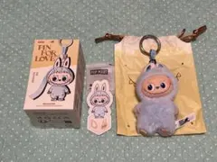 正規品　ラブブ PIN FOR LOVE イニシャルキーホルダー D