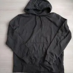 ダークグレー フード付きトレーナー L