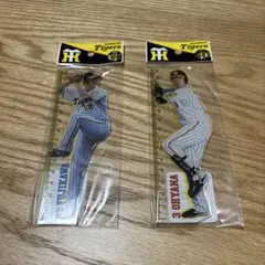 阪神タイガース 藤川・大山 フィギュア定規セットのサムネイル